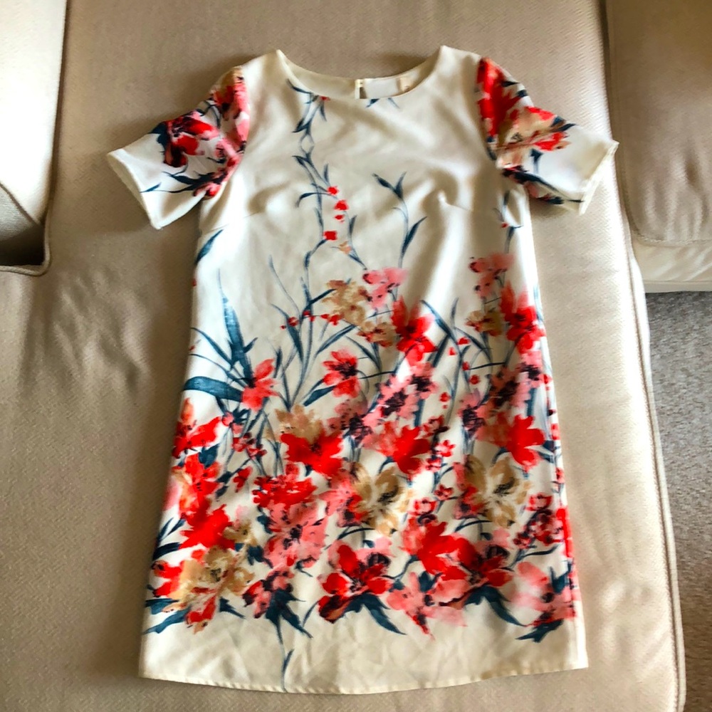 Fun floral work dress!